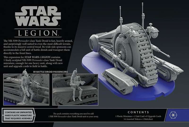 Star Wars: Legion - NR-N99 Persuader-class Droid Enforcer Unit Expansion (New) - Asmodee 1000G