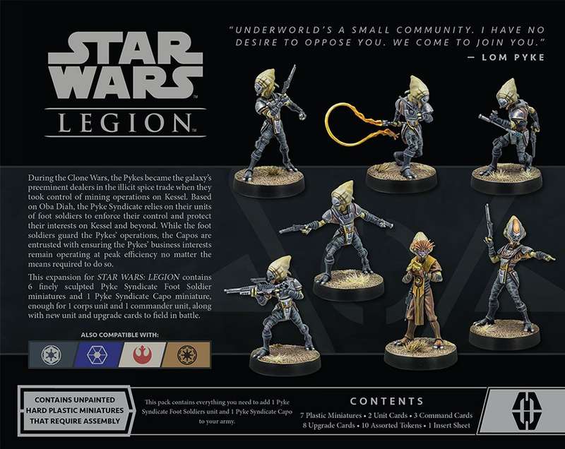 Star Wars: Legion - Pyke Syndicate Foot Soldiers Unit Expansion (New) - Asmodee 800G