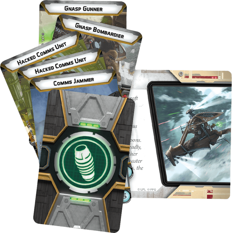 Star Wars: Legion - Raddaugh Gnasp Fluttercraft Unit Expansion (New) - Asmodee 1000G
