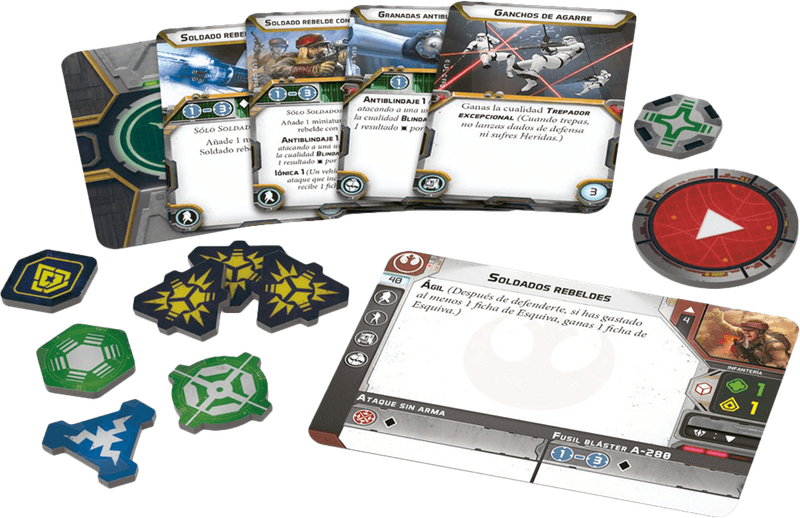 Star Wars: Legion - Rebel Troopers Unit Expansion (New) - Fantasy Flight Games 800G
