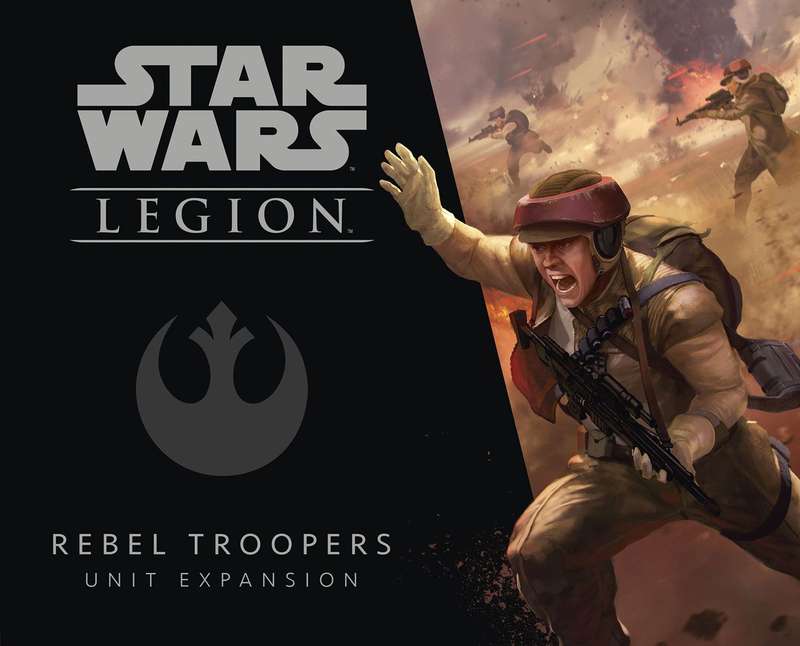 Star Wars: Legion - Rebel Troopers Unit Expansion (New) - Fantasy Flight Games 800G