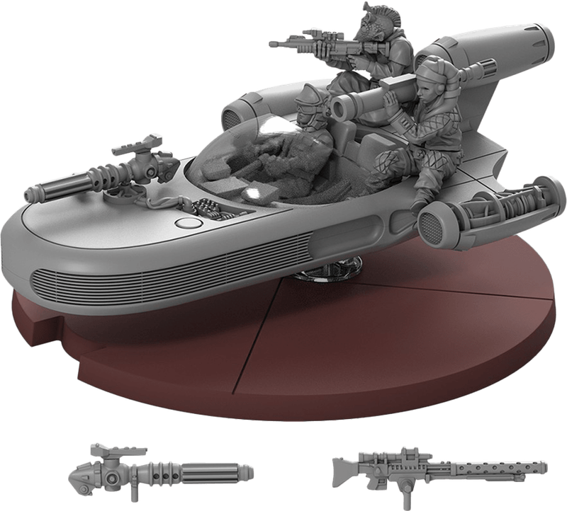 Star Wars: Legion - X-34 Landspeeder Unit Expansion (New) - Fantasy Flight Games 800G