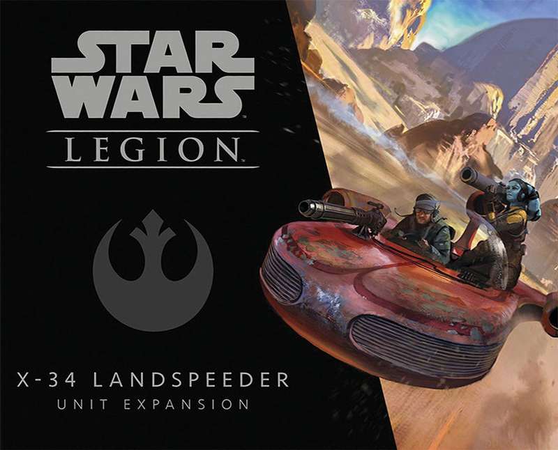 Star Wars: Legion - X-34 Landspeeder Unit Expansion (New) - Fantasy Flight Games 800G