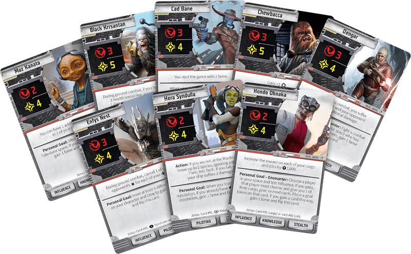 Star Wars: Outer Rim - Unfinished Business Expansion (New) - Fantasy Flight Games 950G