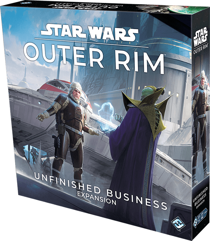 Star Wars: Outer Rim - Unfinished Business Expansion (New) - Fantasy Flight Games 950G
