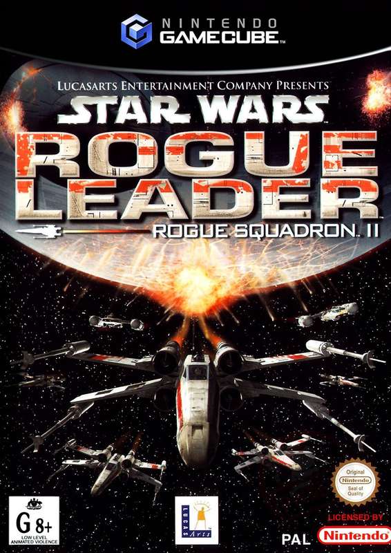 Star Wars: Rogue Squadron II - Rogue Leader (NGC)(Pwned) - Lucasarts Games 130G