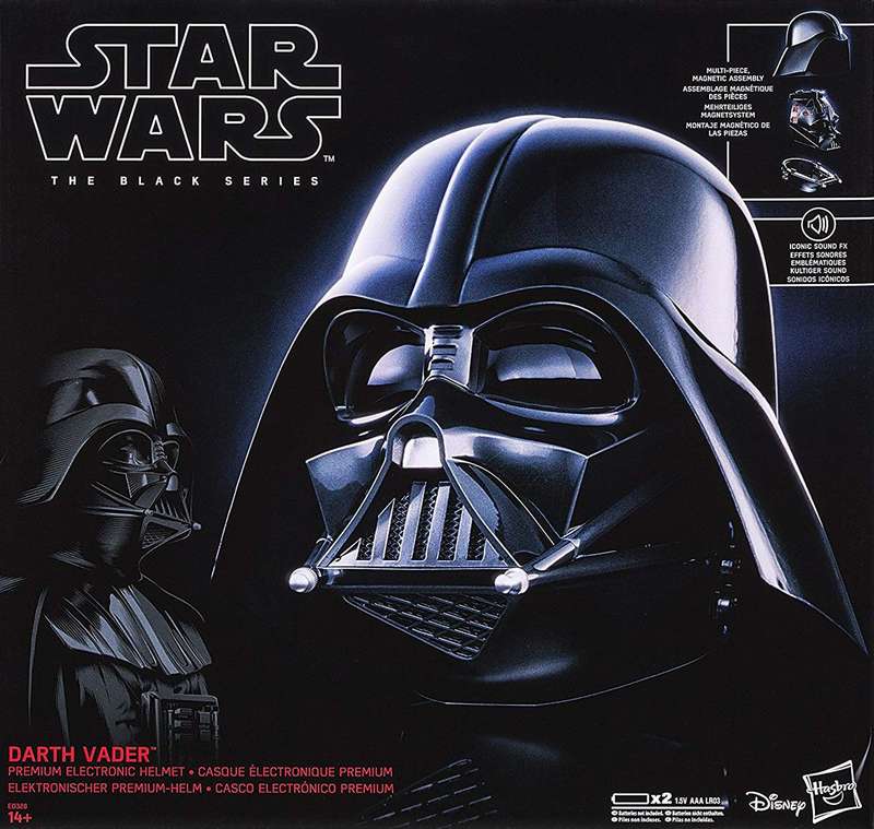 Star Wars: The Black Series - Darth Vader Premium Electronic Helmet (New) - Hasbro 4500G