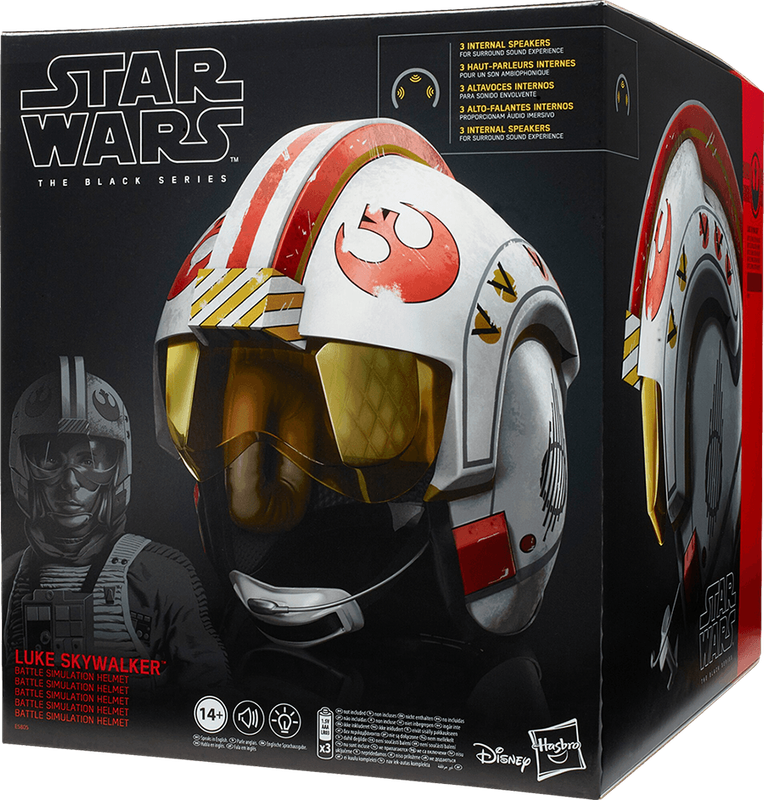 Star Wars: The Black Series - Luke Skywalker Battle Simulation Electronic Helmet (New) - Hasbro