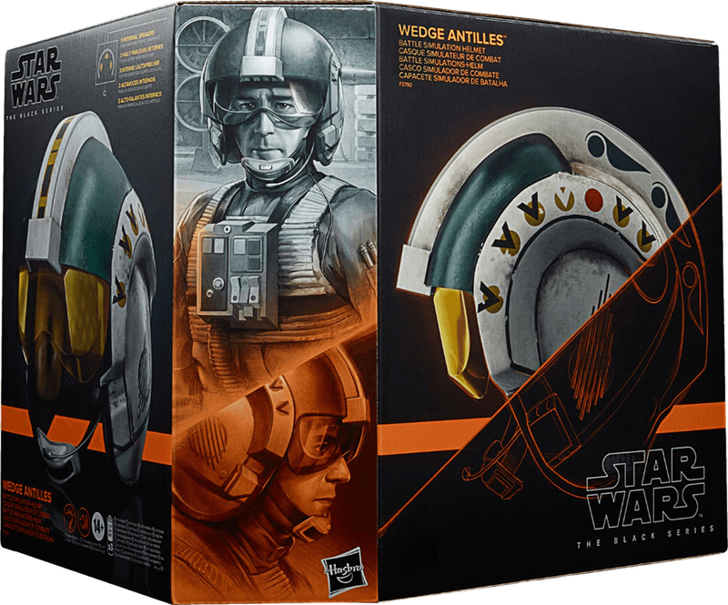 Star Wars: The Black Series - Wedge Antilles Battle Simulation Electronic Helmet (New) - Hasbro