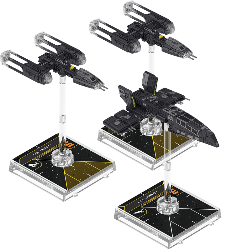Star Wars: X-Wing - Fugitives and Collaborators Squadron Pack (2nd Edition)(New) - Fantasy Flight