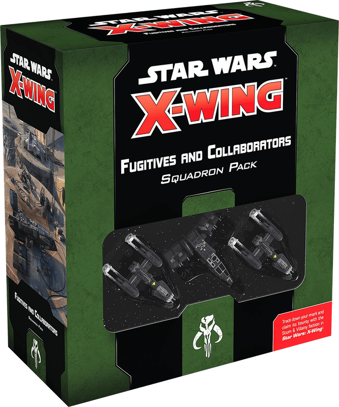 Star Wars: X-Wing - Fugitives and Collaborators Squadron Pack (2nd Edition)(New) - Fantasy Flight