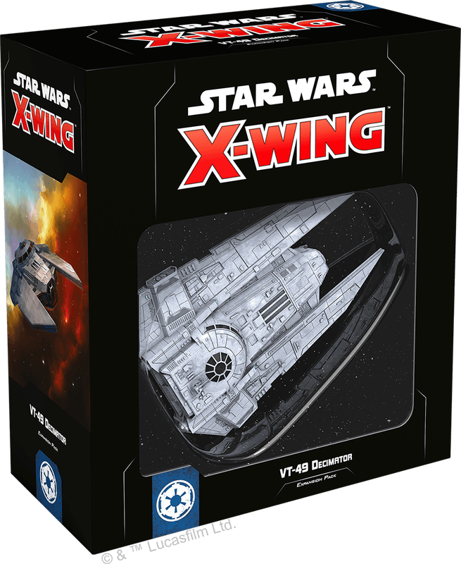 Star Wars: X-Wing - VT-49 Decimator Expansion Pack (2nd Edition)(New) - Fantasy Flight Games 450G
