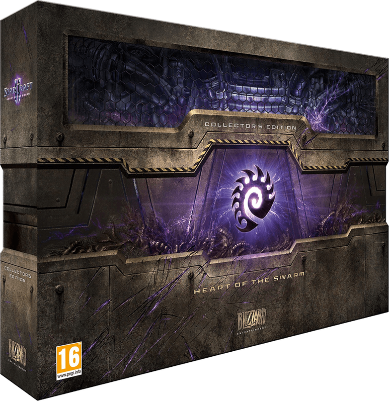 StarCraft II: Heart of the Swarm Expansion - Collector's Edition (PC)(New) - Blizzard Entertainment