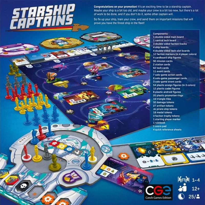 Starship Captains (New) - Czech Games Edition 2400G