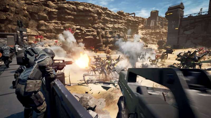 Starship Troopers: Extermination (PS5)(New) - Knights Peak Interactive 90G