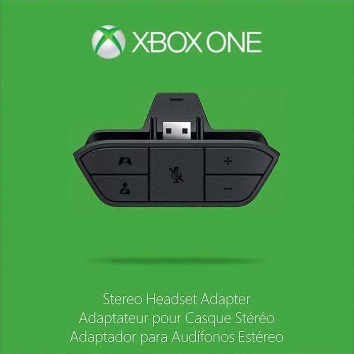 Xbox One Stereo Headset Adapter (OEM Packaging)(Xbox One)(New) - Microsoft Game Studios 250G