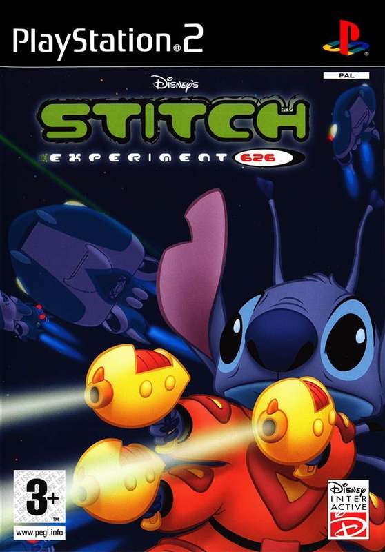 Stitch: Experiment 626 (PS2)(Pwned) - Sony (SIE / SCE) 130G