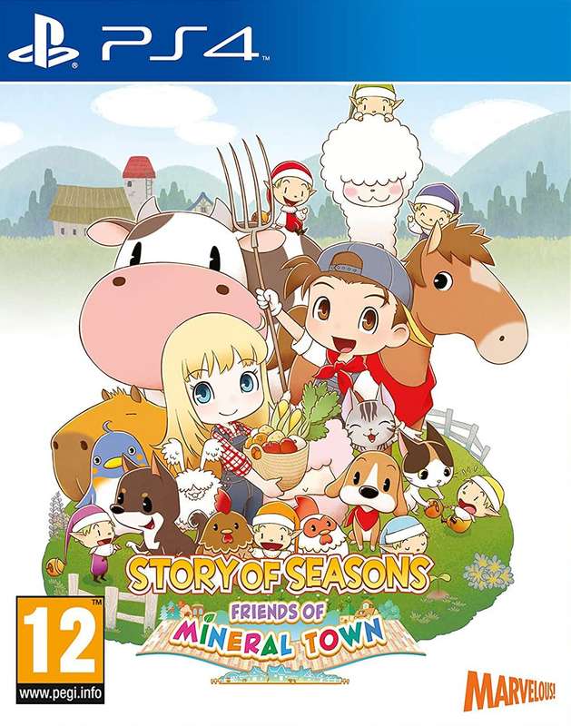 Story of Seasons: Friends of Mineral Town (PS4)(New) - Marvelous Games 90G
