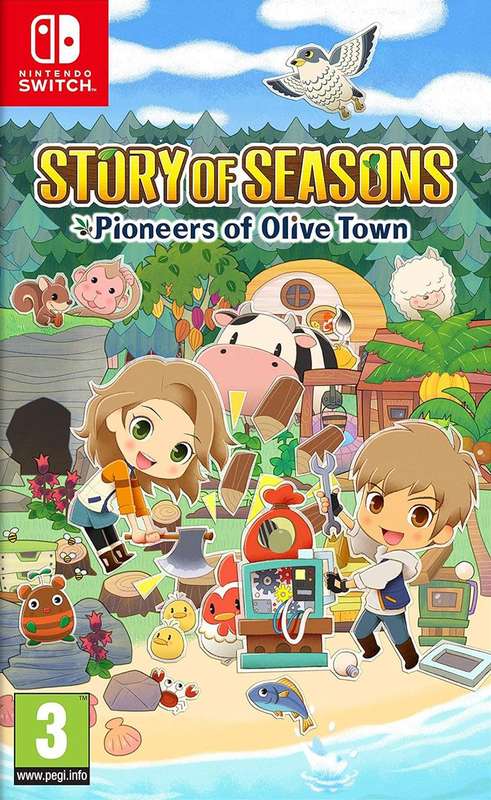 Story of Seasons: Pioneers of Olive Town (NS / Switch)(New) - Marvelous Games 120G