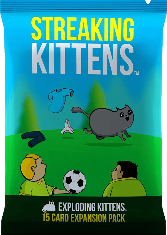 Streaking Kittens: Exploding Kittens Expansion Pack (New) - The Oatmeal 50G