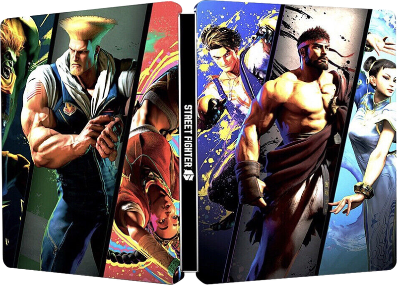 Street Fighter 6 - Steelbook Edition (PS4)(Pwned) - Capcom 250G