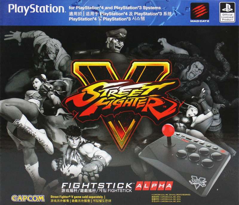Mad Catz Street Fighter V FightStick Alpha (PC / PS3 / PS4)(New) - Mad Catz 1200G