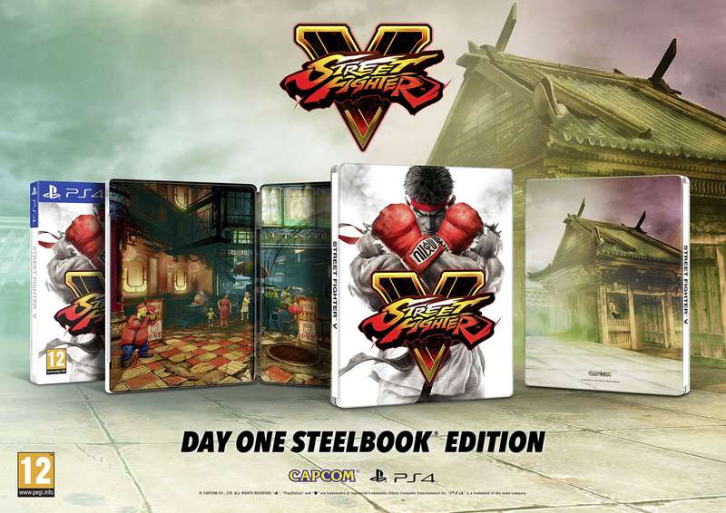Street Fighter V - Steelbook Edition (PS4)(Pwned) - Capcom 200G