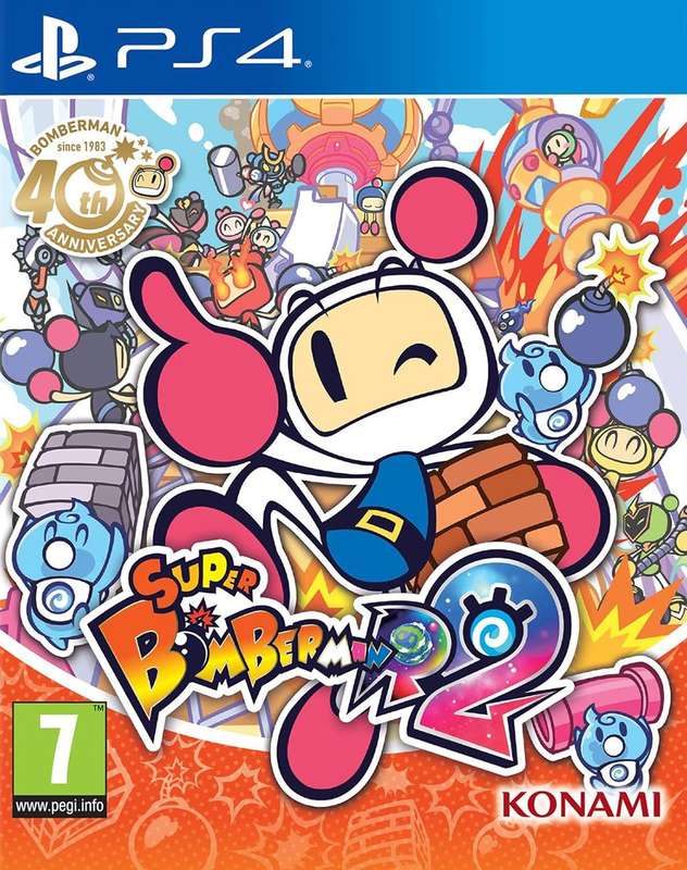 Super Bomberman R 2 - 40th Anniversary Edition (PS4)(New) - Konami 90G