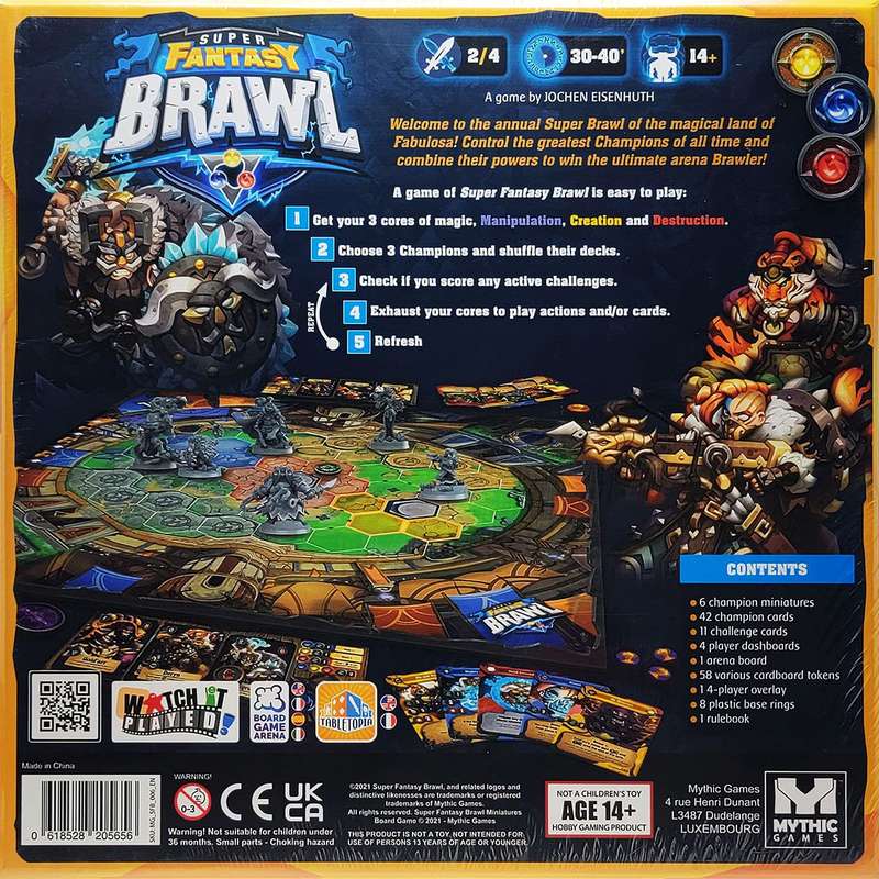 Super Fantasy Brawl (New) - Mythic Games 2200G