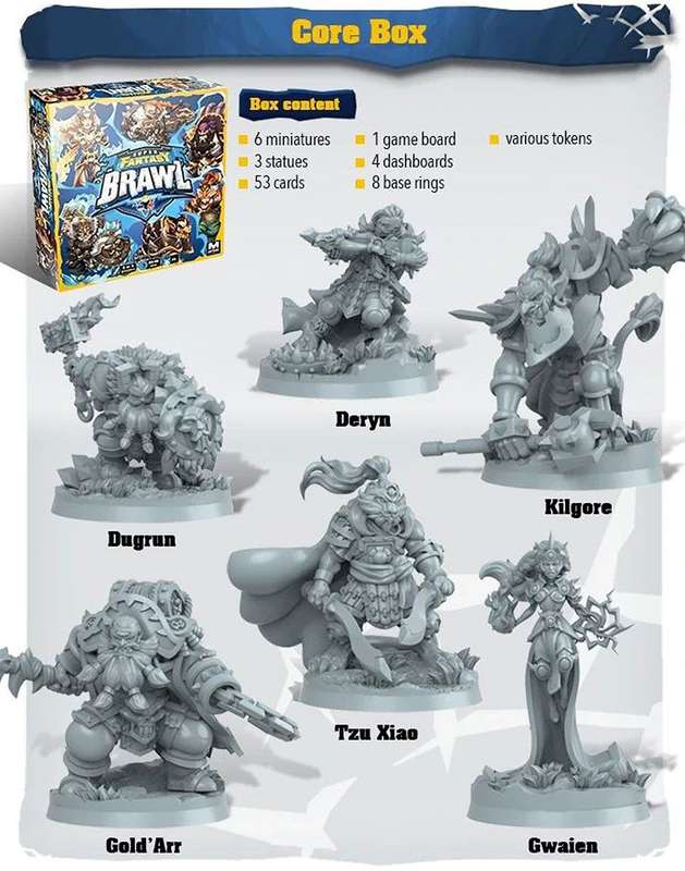 Super Fantasy Brawl (New) - Mythic Games 2200G