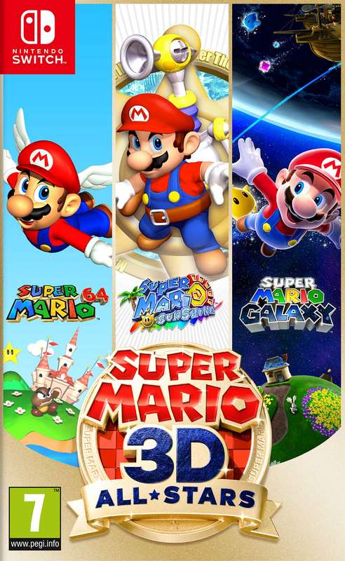 Super Mario 3D All-Stars *Pre-Order* (NS / Switch)(New) - Nintendo 100G
