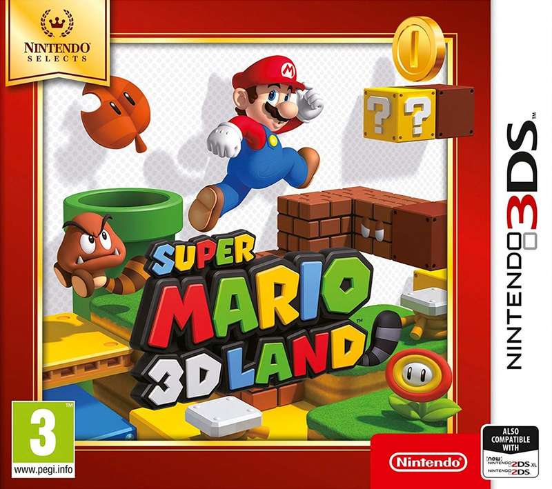 Super Mario 3D Land - Nintendo Selects (3DS)(New) - Nintendo 110G