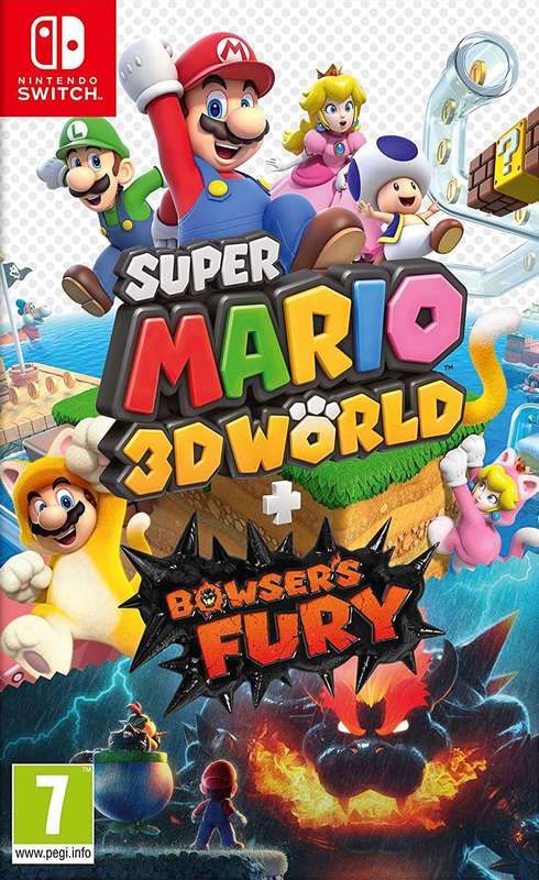 Super Mario 3D World + Bowser's Fury (NS / Switch)(New) - Nintendo 100G
