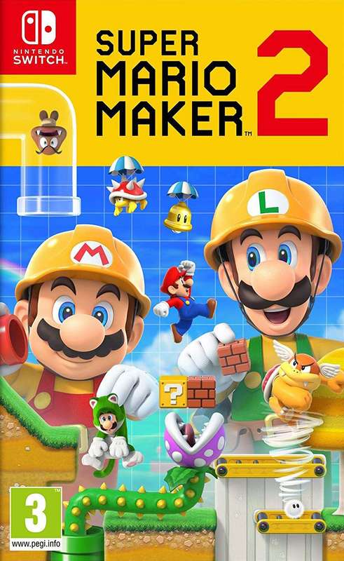 Super Mario Maker 2 (NS / Switch)(New) - Nintendo 100G