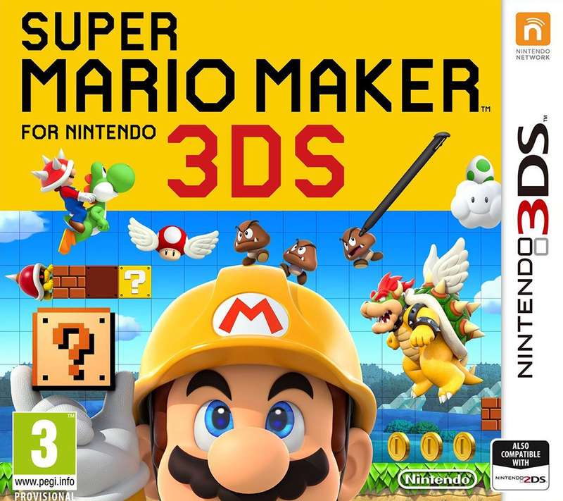 Super Mario Maker (3DS)(Pwned) - Nintendo 110G