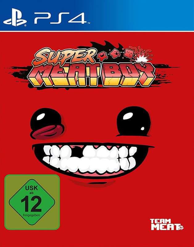 Super Meat Boy *Non-English Cover* (PS4)(New) - Merge Games 90G