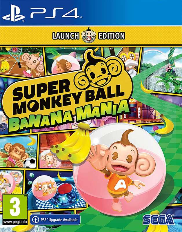 Super Monkey Ball: Banana Mania - Launch Edition (PS4)(New) - SEGA 90G