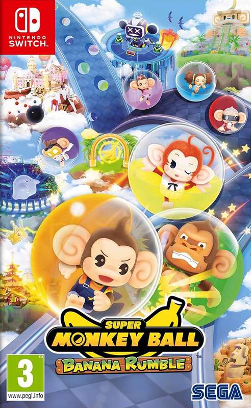 Super Monkey Ball: Banana Rumble (NS / Switch)(New) - SEGA 100G
