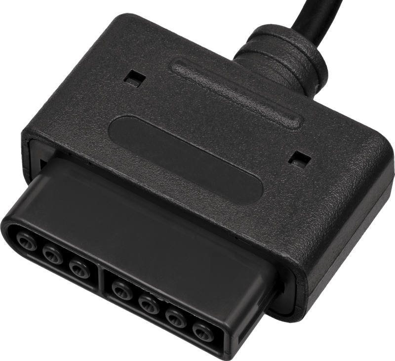 Hyperkin Super Nintendo 16-bit Scout Premium Controller - Space Black (SNES)(New) - Hyperkin 300G