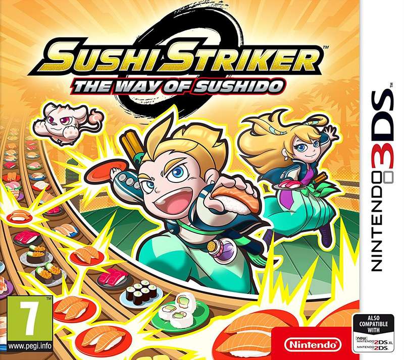 Sushi Striker: The Way of Sushido (3DS)(New) - Nintendo 110G
