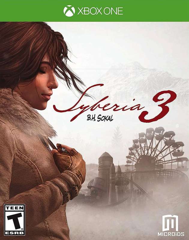 Syberia 3 (NTSC/U)(Xbox One)(New) - Microids 90G