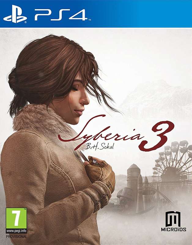 Syberia 3 (PS4)(New) - Microids 90G