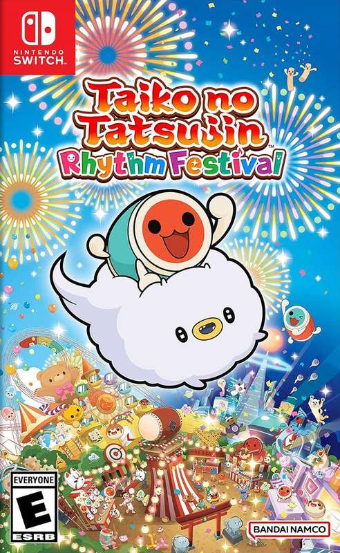 Taiko no Tatsujin: Rhythm Festival (NTSC/U)(NS / Switch)(New) - Namco Bandai Games 100G