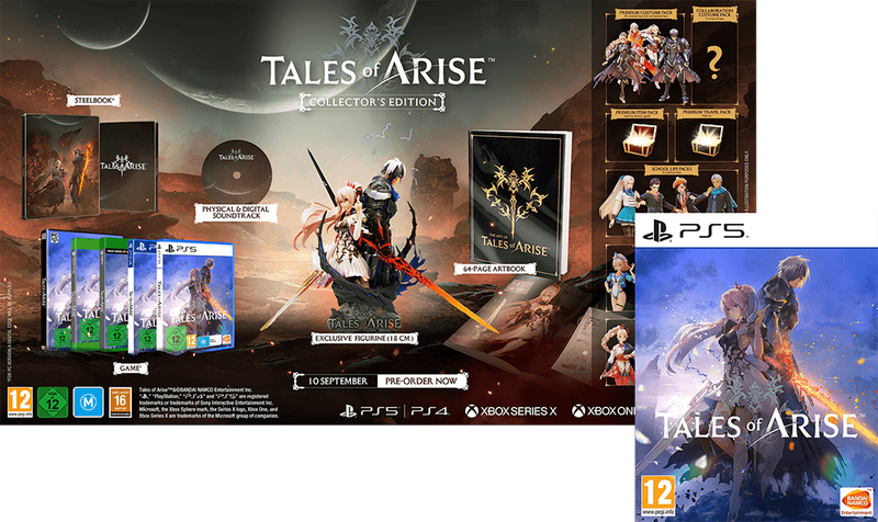 Tales of Arise - Collector's Edition (PS5)(New) - Namco Bandai Games 5000G