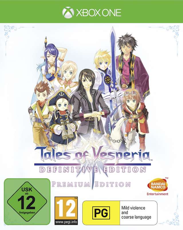 Tales of Vesperia: Definitive Edition - Premium Edition (Xbox One)(New) - Namco Bandai Games 1000G