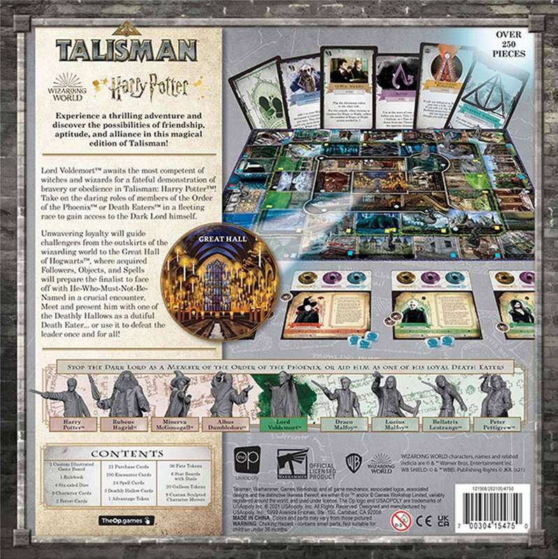 Talisman: Harry Potter (New) - USAopoly / The OP Games 2000G