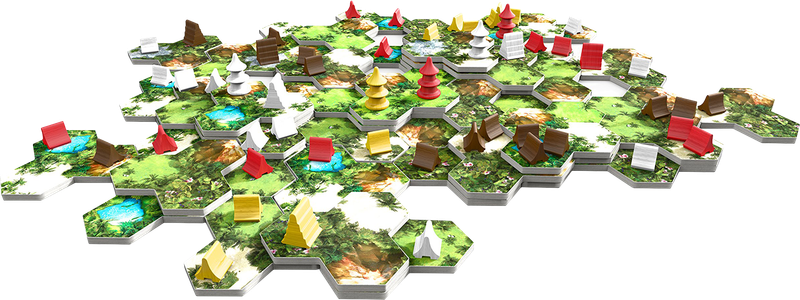 Taluva (New) - Eagle-Gryphon Games 1500G