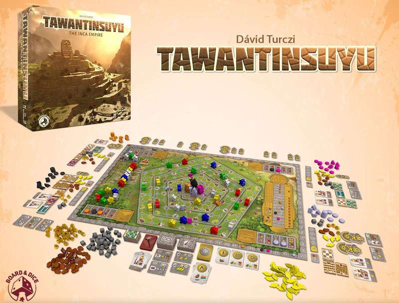 Tawantinsuyu: The Inca Empire (New) - Board & Dice 1500G