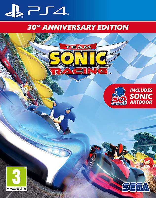 Team Sonic Racing - 30th Anniversary Edition (PS4)(New) - SEGA 90G