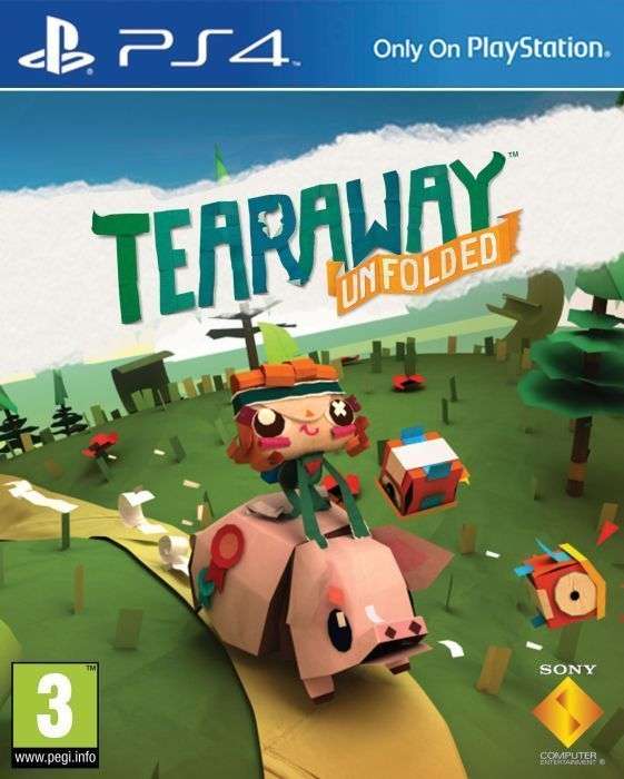 Tearaway: Unfolded (PS4)(New) - Sony (SIE / SCE) 90G